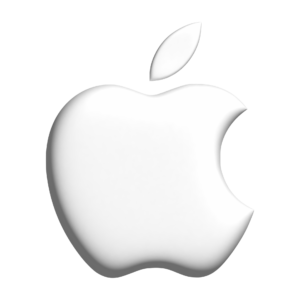 3d logo of apple iphone free png